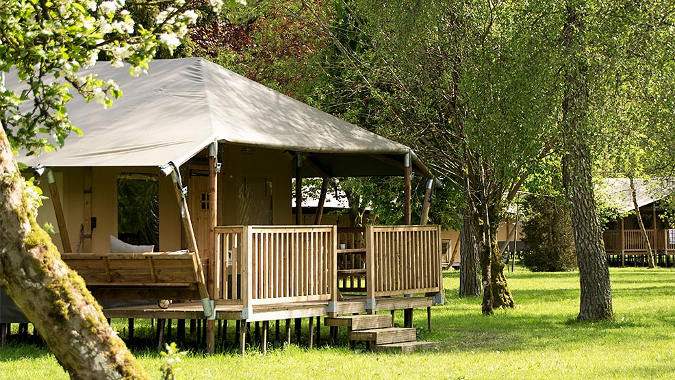 Landal Glamping Neufchateau im Süden von Belgien