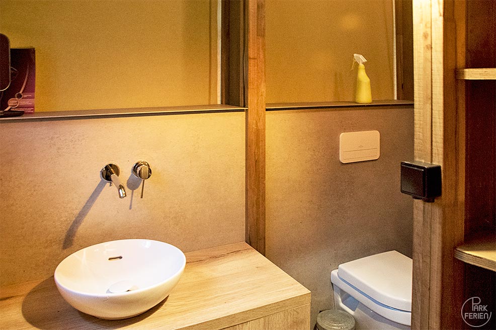landal glamping neufchateau zelt bad
