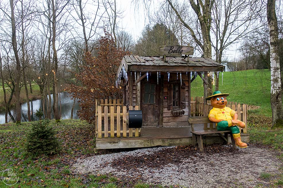 Häuschen von Bollo im Landal Village l'Eau d'Heure Belgien