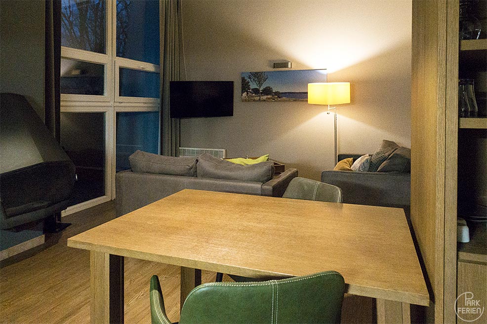 Landal Village l'Eau d'Heure , Wohnzimmer im Ferienhaus