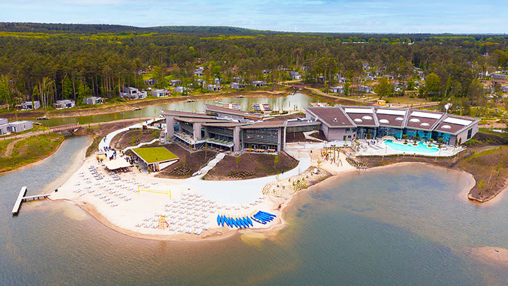 Center Parcs, Terhills Resort, luftbild