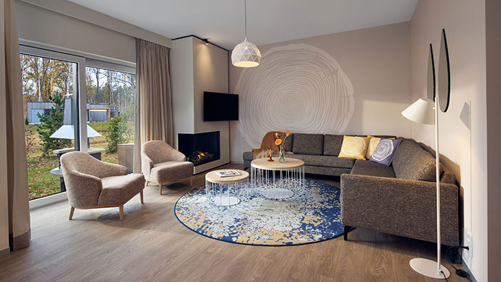 Center Parcs Terhills Resort, wohnbereich
