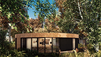 Rundes Ferienhaus im Park Gulpen