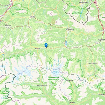 Karte Alps Resorts Tauernlodges Uttendorf