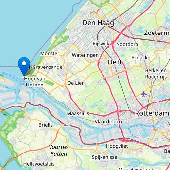 Karte BeachVillas HoekvanHolland
