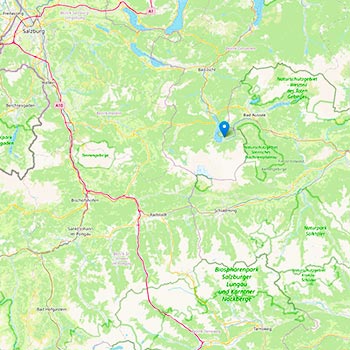 Karte Dormio Resort Obertraun