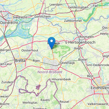 Karte Freizeitparks Efteling