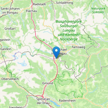 Karte Ferienpark Landal Katschberg