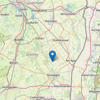 Karte Landal Sluftervallei, Texel