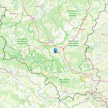 Karte Landal Glamping Neufchateau