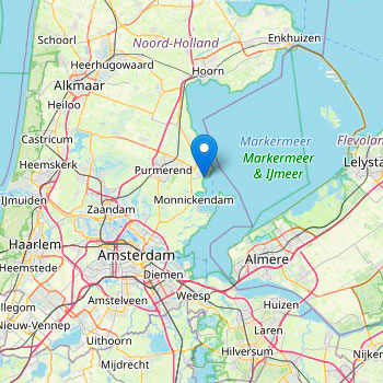 Karte Volendam